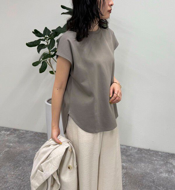 fredy emue「ポンチフレンチプルオーバーカットソー」|Tシャツ・カットソー|