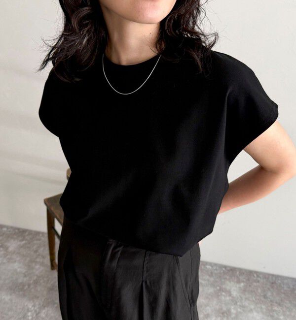 fredy emue「ポンチフレンチプルオーバーカットソー」|Tシャツ・カットソー|