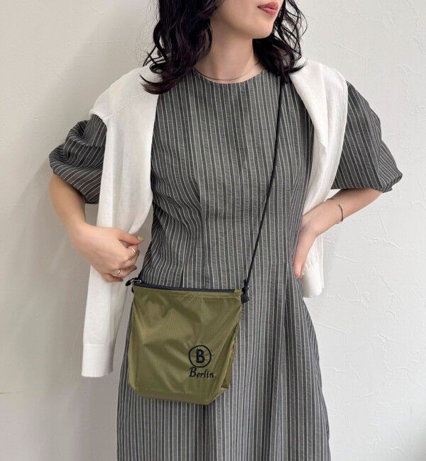 fredy emue「【Regency works/リージェンシー ワークス】ナイロンミニショルダーバッグ」|ショルダー・メッセンジャー|オリーブ