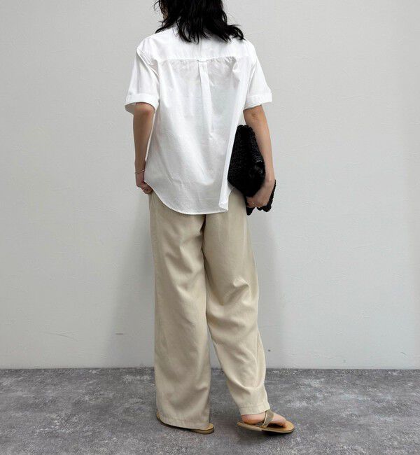 fredy emue「シルキーリネンイージーパンツ」|チノ|