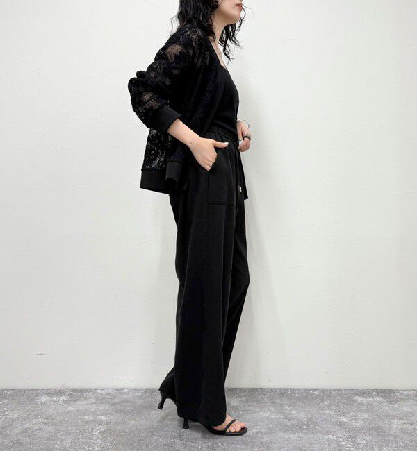 fredy emue「シルキーリネンイージーパンツ」|チノ|