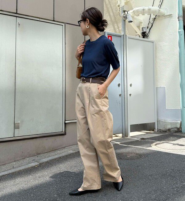 fredy emue「シアー刺繍ロゴニットプルオーバー」|ニット・セーター|