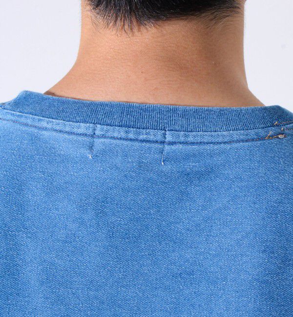 GLOSTER「【GLOSTER/グロスター】カットデニムポケT デニムTシャツ ポケットTシャツ」|Tシャツ・カットソー|