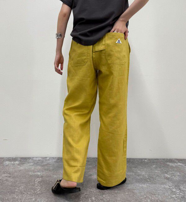 fredy emue「【GEVACO/ゲバコ】コットンリネンイージーパンツ」|チノ|