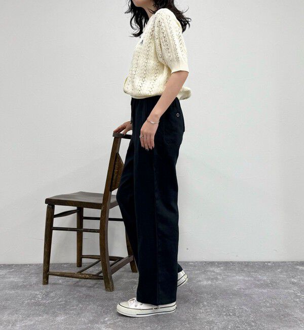 fredy emue「【GEVACO/ゲバコ】コットンリネンイージーパンツ」|チノ|