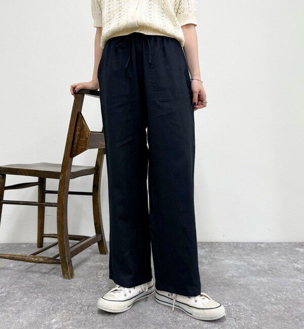 fredy emue「【GEVACO/ゲバコ】コットンリネンイージーパンツ」|チノ|