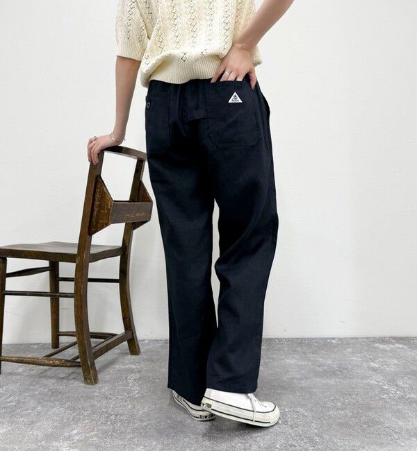 fredy emue「【GEVACO/ゲバコ】コットンリネンイージーパンツ」|チノ|