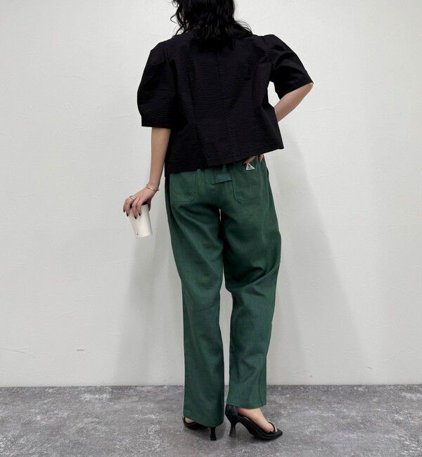 fredy emue「【GEVACO/ゲバコ】コットンリネンイージーパンツ」|チノ|