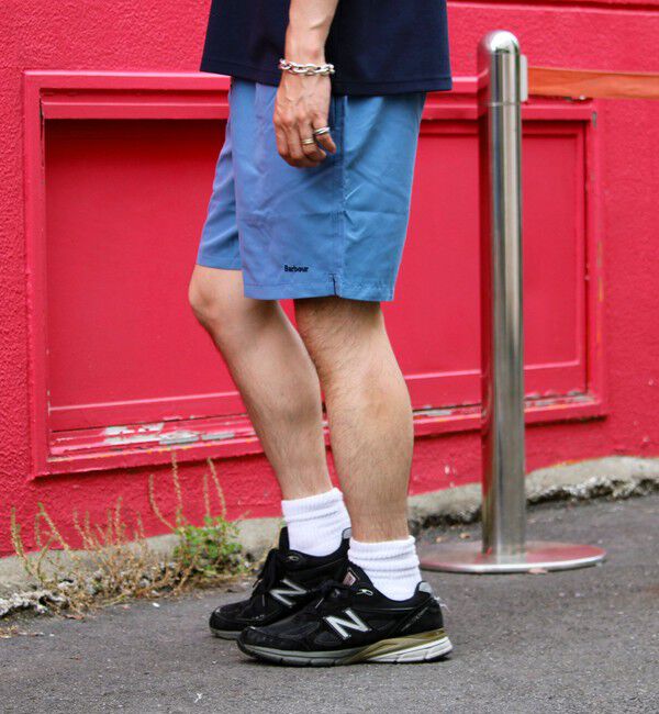 GLOSTER「【BARBOUR/バブアー】staple logo 7 swim short ロゴ スイムショーツ」|その他|