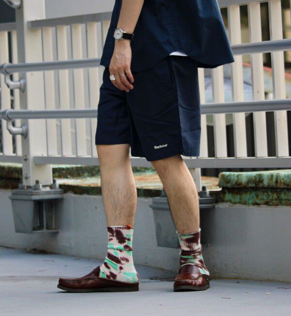 GLOSTER「【BARBOUR/バブアー】staple logo 7 swim short ロゴ スイムショーツ」|その他|