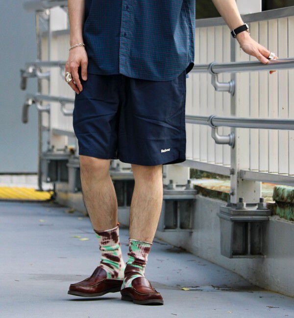 GLOSTER「【BARBOUR/バブアー】staple logo 7 swim short ロゴ スイムショーツ」|その他|