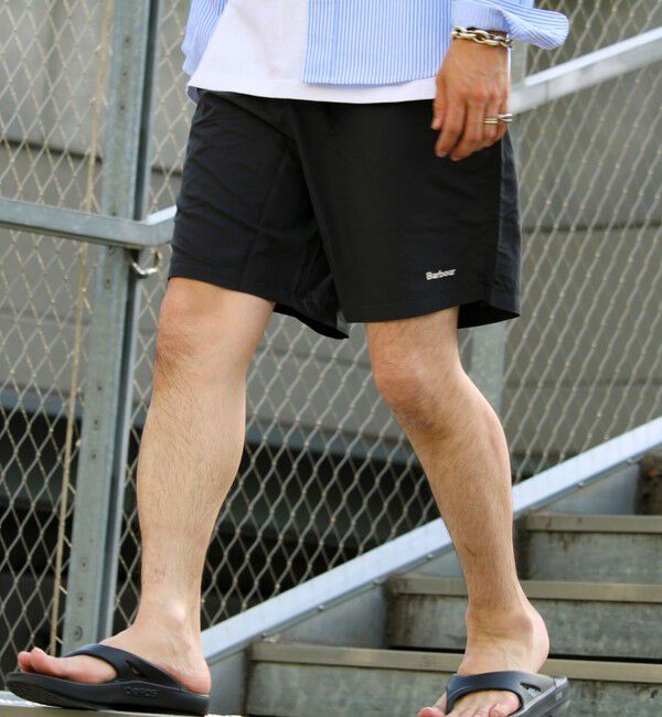 GLOSTER「【BARBOUR/バブアー】staple logo 7 swim short ロゴ スイムショーツ」|その他|