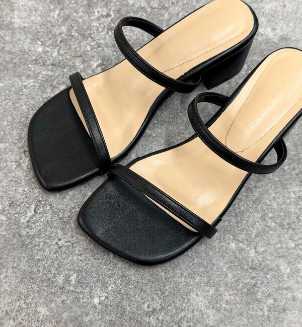 fredy emue「【WEB限定】2ベルトヒールサンダル」|サンダル|