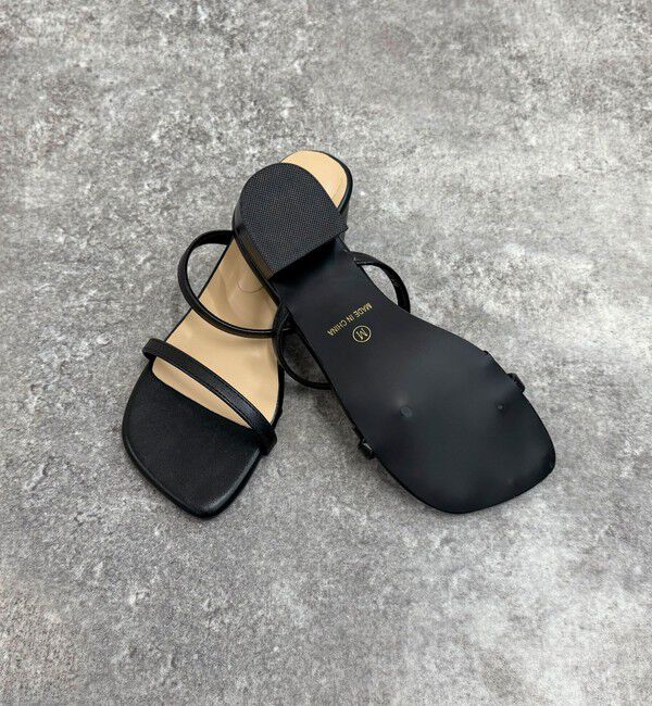 fredy emue「【WEB限定】2ベルトヒールサンダル」|サンダル|