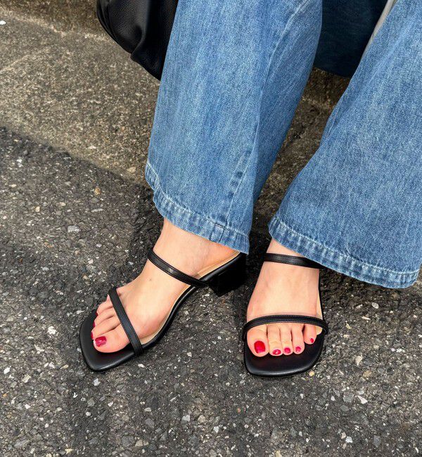 fredy emue「【WEB限定】2ベルトヒールサンダル」|サンダル|