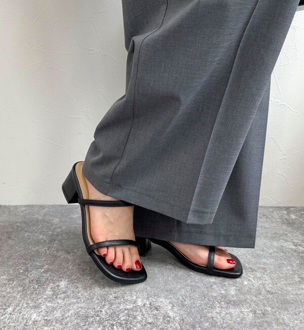 fredy emue「【WEB限定】2ベルトヒールサンダル」|サンダル|