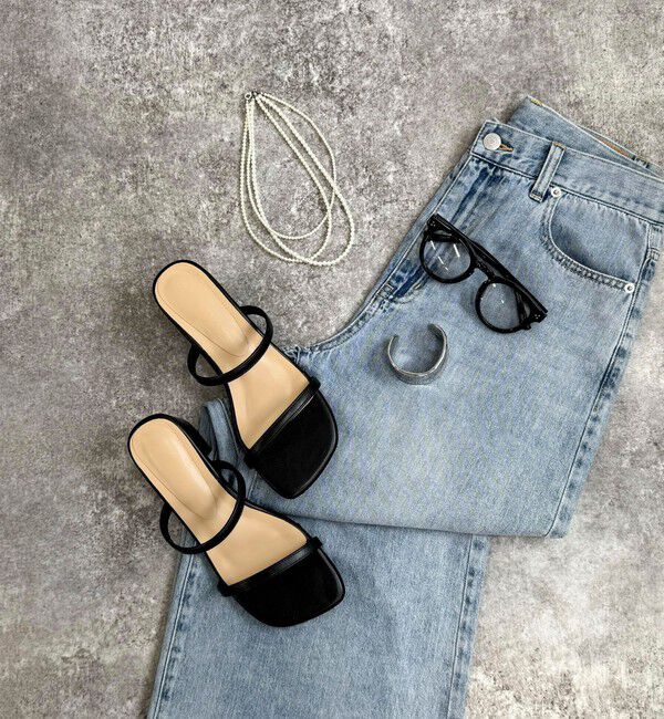 fredy emue「【WEB限定】2ベルトヒールサンダル」|サンダル|