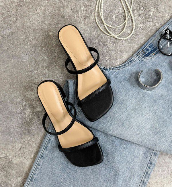 fredy emue「【WEB限定】2ベルトヒールサンダル」|サンダル|