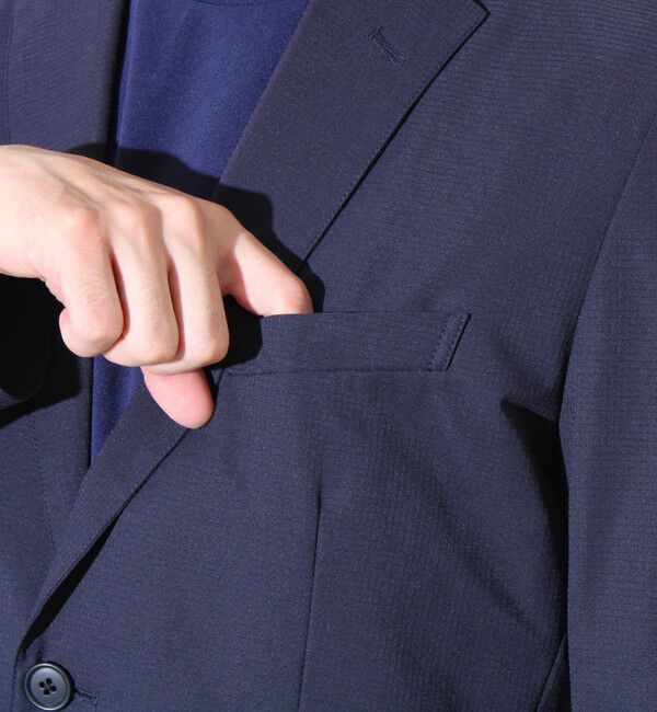 GLOSTER「【セットアップ/ビジカジ対応】エアードッツ 快適軽量 セットアップテーラードジャケット」|テーラードジャケット|