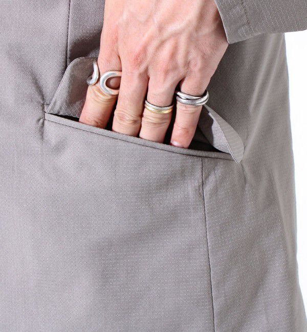 GLOSTER「【セットアップ/ビジカジ対応】エアードッツ 快適軽量 セットアップテーラードジャケット」|テーラードジャケット|