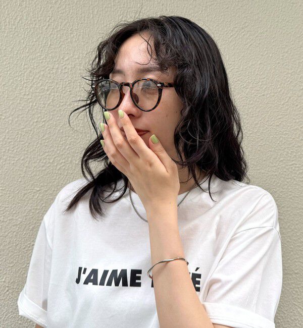 fredy emue「調光レンズセルラウンドサングラス」|サングラス|