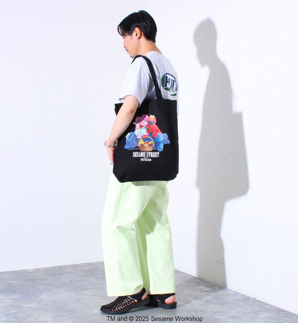 GLOSTER「【SESAME STREET&times;FOTL】Photo Tote Bag E トートバッグ」|トートバッグ|