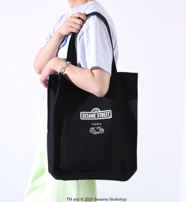 GLOSTER「【SESAME STREET&times;FOTL】Photo Tote Bag E トートバッグ」|トートバッグ|