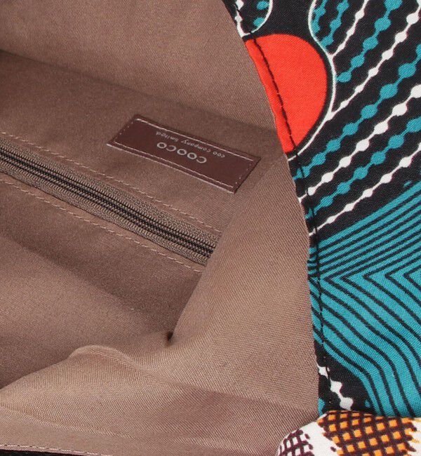 fredy emue「アフリカン柄三角トートバッグ」|トートバッグ|