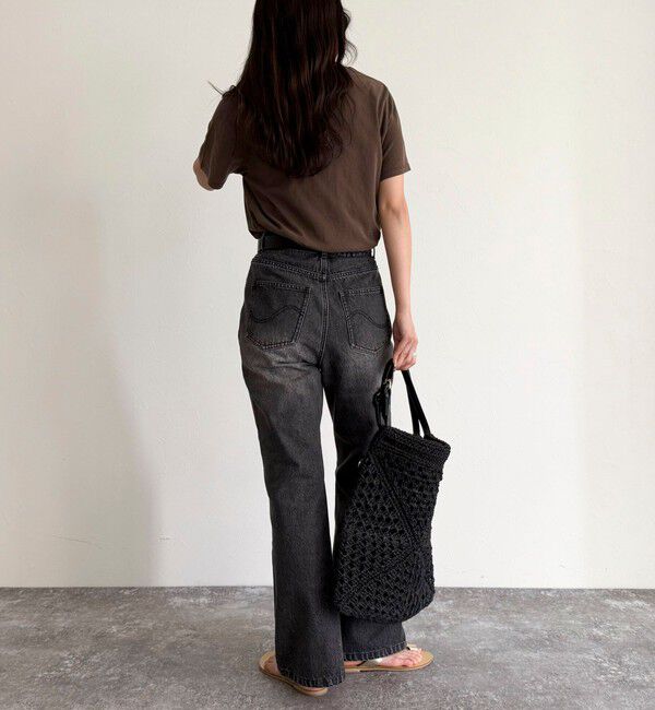 fredy emue「ヴィンテージライクピグメントTシャツ」|Tシャツ・カットソー|