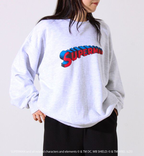 GLOSTER「【GOOD ROCK SPEED】ロゴスウェット / BATMAN / SUPERMAN」|スウェット・ジャージ|