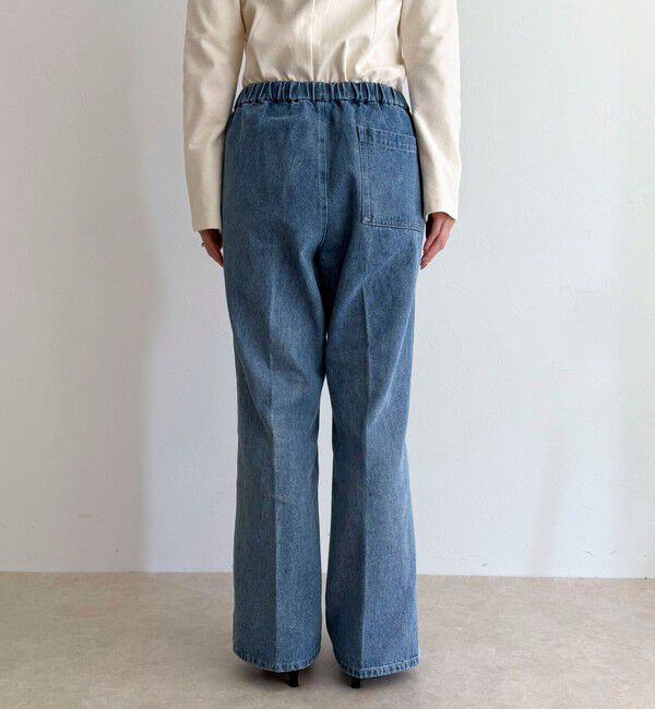 fredy emue「フレアーデニムイージーパンツ」|デニム|