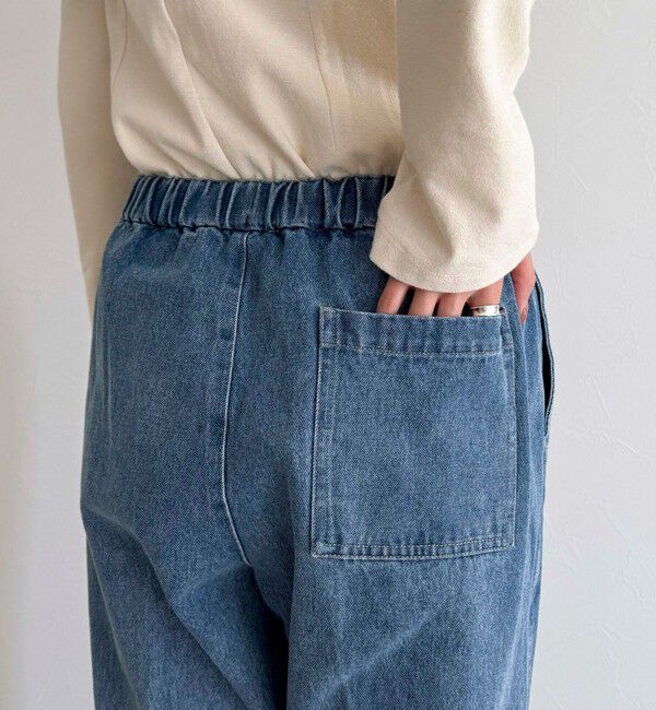fredy emue「フレアーデニムイージーパンツ」|デニム|