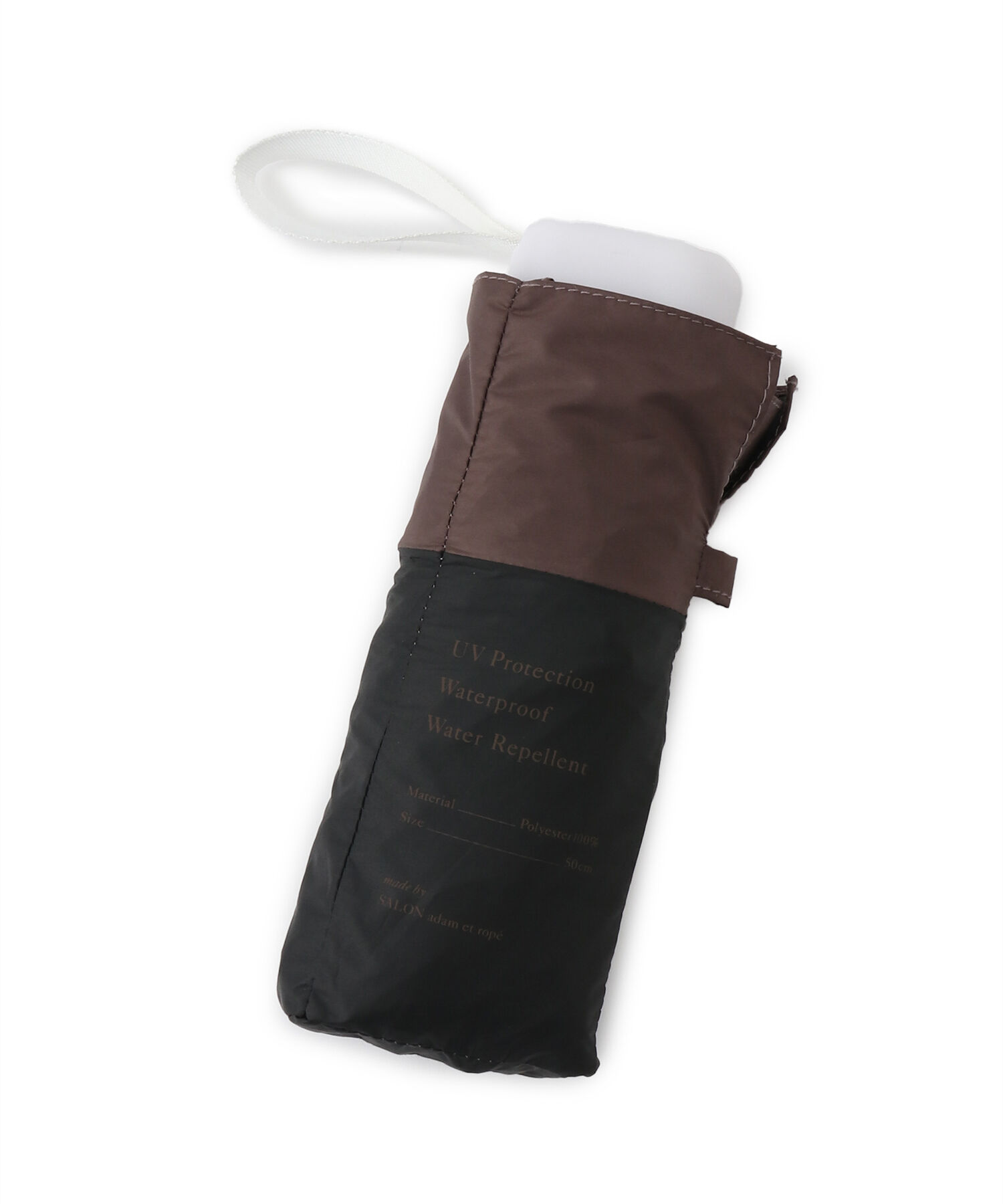 SALON adam et rope'「[UVカット率・遮光率99.99%以上]晴雨兼用2トーンアンブレラ/折り畳み傘/日傘」|傘|
