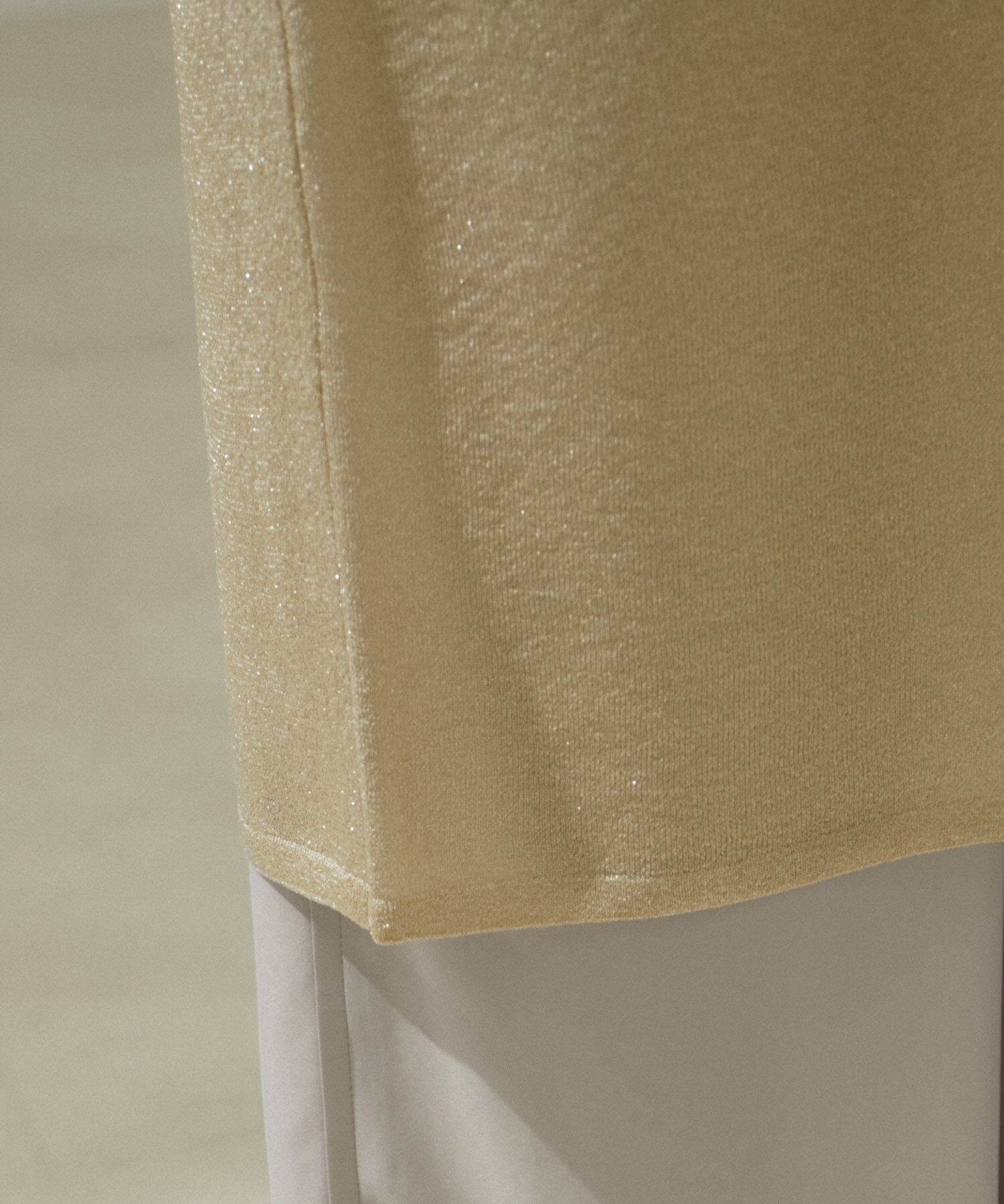 SALON adam et rope'「ラメノースリーブワンピース【洗える】」|ワンピース|