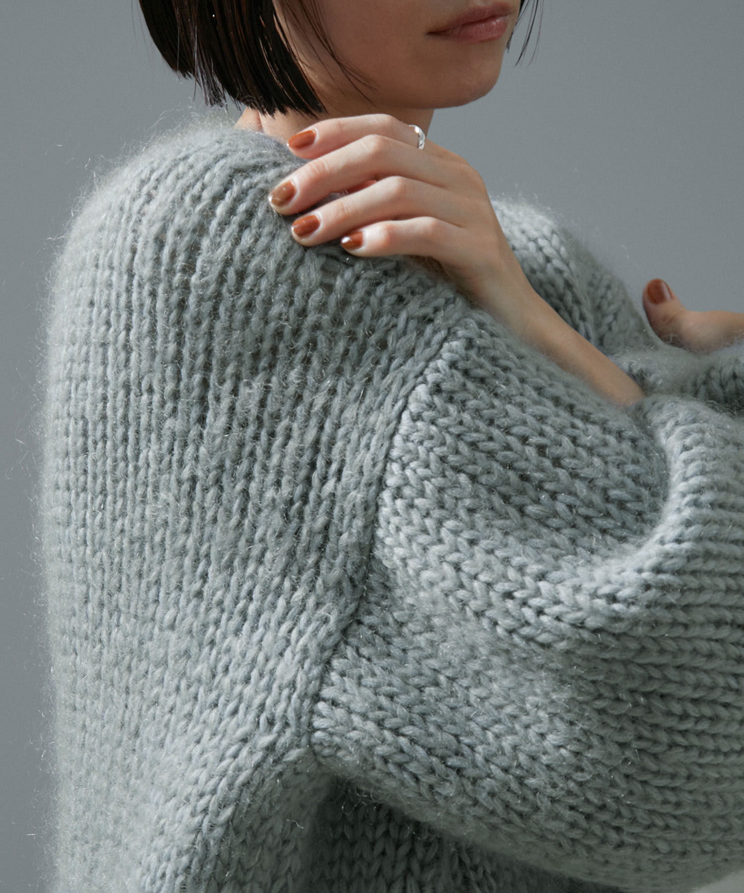 SALON adam et rope'「モヘアシルクローゲージニットプルオーバー」|ニット・セーター|