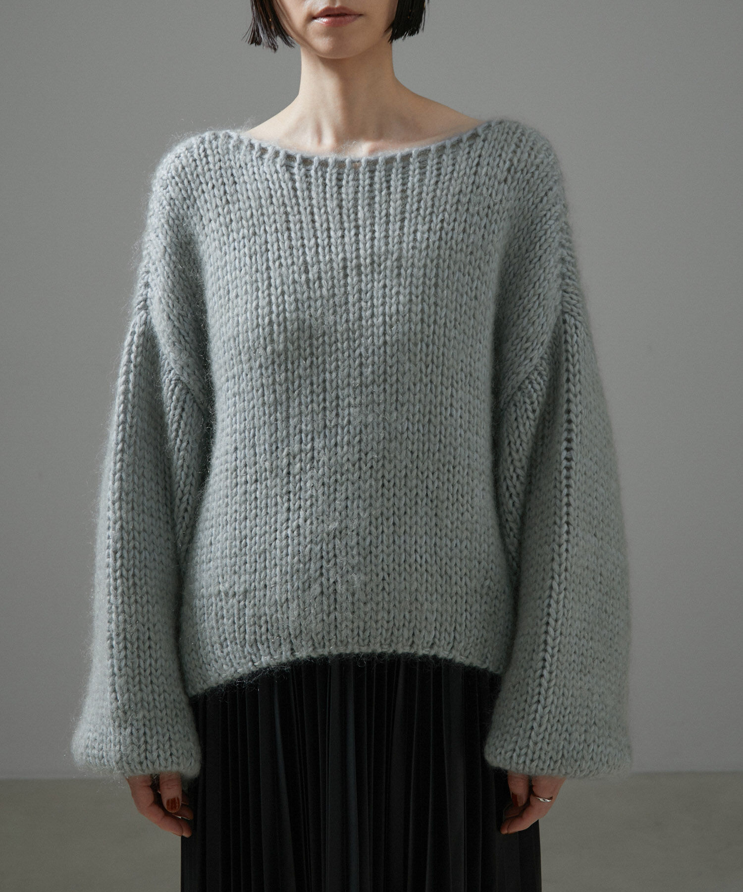 SALON adam et rope'「モヘアシルクローゲージニットプルオーバー」|ニット・セーター|