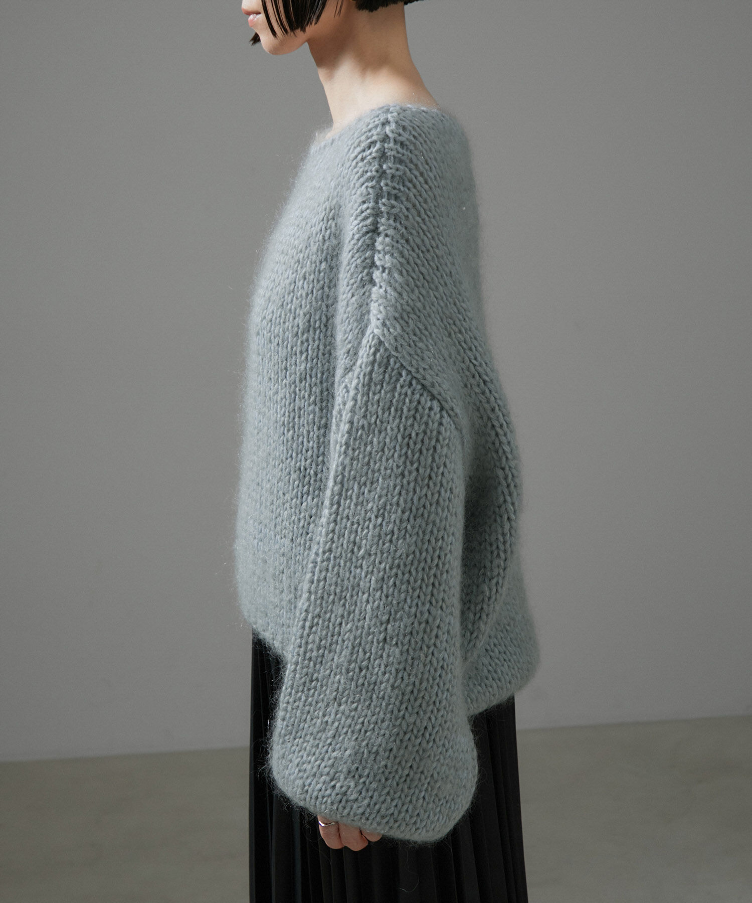 SALON adam et rope'「モヘアシルクローゲージニットプルオーバー」|ニット・セーター|