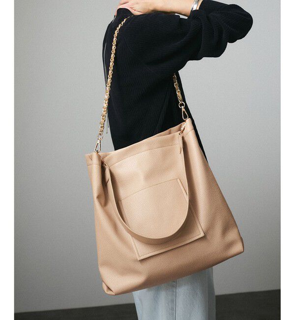 SALON adam et rope'「【WEB限定】2WAYショルダー付きマルチトート3」|トートバッグ|