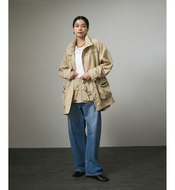 SALON adam et rope'「［撥水］ガーデナーズナイロンブルゾン / マウンテンパーカー」|ブルゾン・スタジャン|