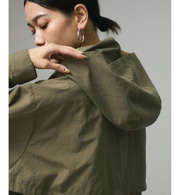 SALON adam et rope'「［撥水］ガーデナーズナイロンブルゾン / マウンテンパーカー」|ブルゾン・スタジャン|