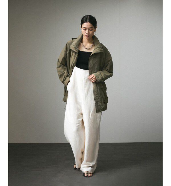 SALON adam et rope'「［撥水］ガーデナーズナイロンブルゾン / マウンテンパーカー」|ブルゾン・スタジャン|