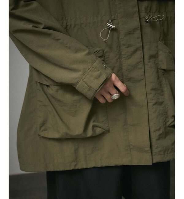 SALON adam et rope'「［撥水］ガーデナーズナイロンブルゾン / マウンテンパーカー」|ブルゾン・スタジャン|