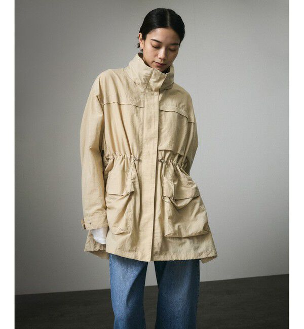 SALON adam et rope'「［撥水］ガーデナーズナイロンブルゾン / マウンテンパーカー」|ブルゾン・スタジャン|