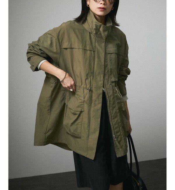 SALON adam et rope'「［撥水］ガーデナーズナイロンブルゾン / マウンテンパーカー」|ブルゾン・スタジャン|