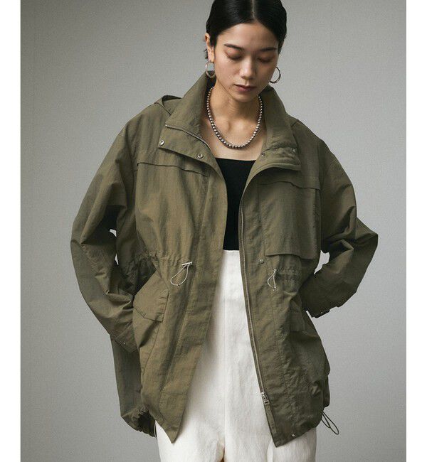 SALON adam et rope'「［撥水］ガーデナーズナイロンブルゾン / マウンテンパーカー」|ブルゾン・スタジャン|