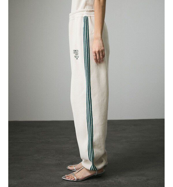 SALON adam et rope'「トラックパンツ-CreamyCotton /クリーミーコットン-」|チノ|