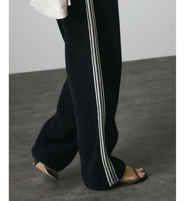 SALON adam et rope'「トラックパンツ-CreamyCotton /クリーミーコットン-」|チノ|