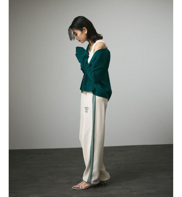 SALON adam et rope'「トラックパンツ-CreamyCotton /クリーミーコットン-」|チノ|