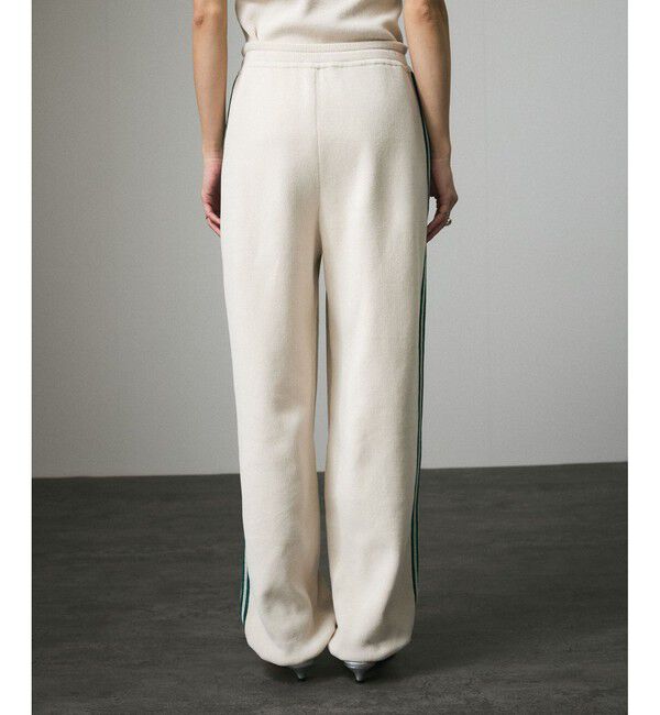 SALON adam et rope'「トラックパンツ-CreamyCotton /クリーミーコットン-」|チノ|