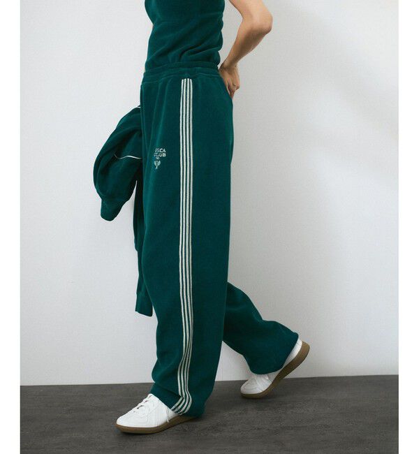 SALON adam et rope'「トラックパンツ-CreamyCotton /クリーミーコットン-」|チノ|